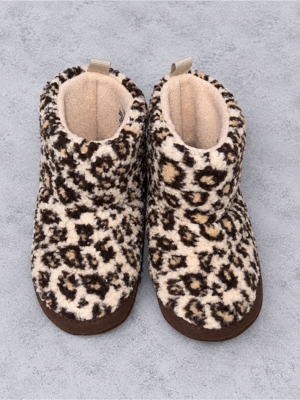 NWOT Old Navy Leopard Print Infant Boots 12-18 Months